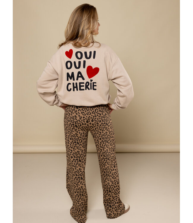 LXS sweat broek Leopard