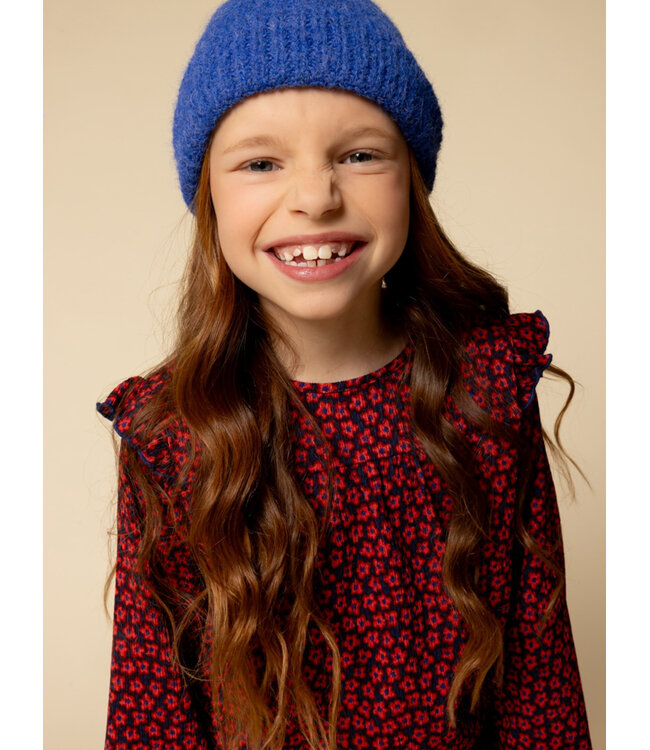 Blouse crincle Red Flower