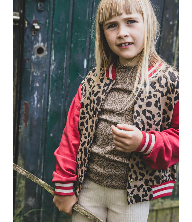 Baseball vest Leopard