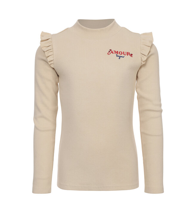 T-shirt rib jersey Soft Sand