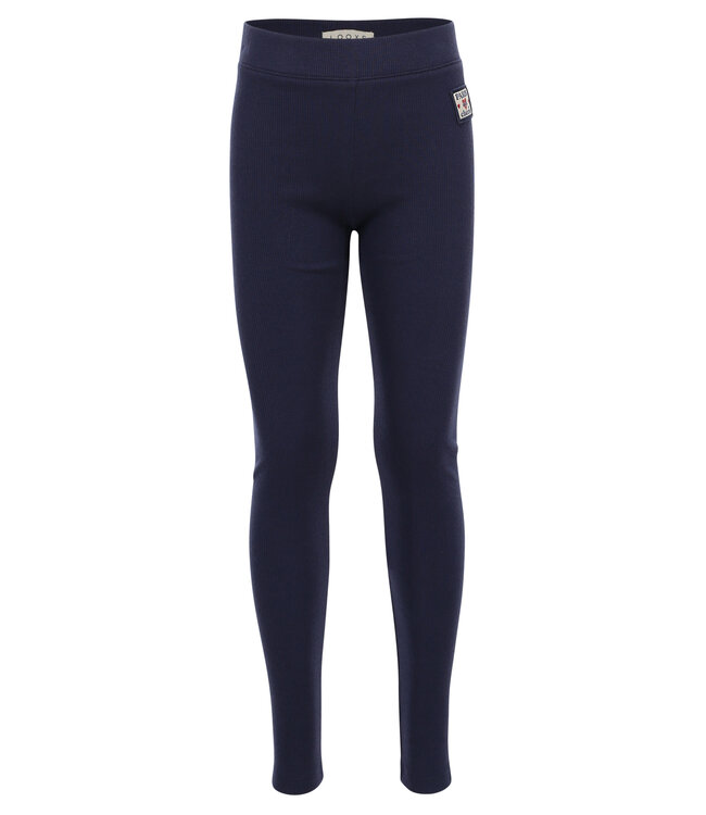 Legging rib jersey Navy
