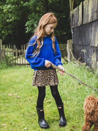 LOOXS Little Sweat rokje Leopard LOOXS Little Sweat rokje Leopard