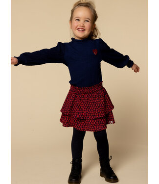 LOOXS Little Skirt Crincle Red Flower