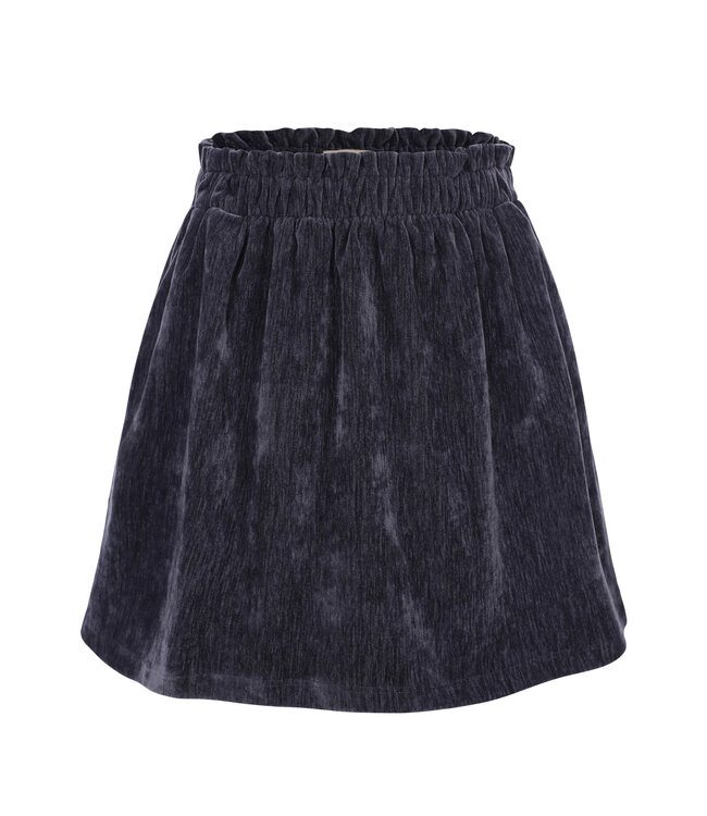 Velours rokje Donker Blauw