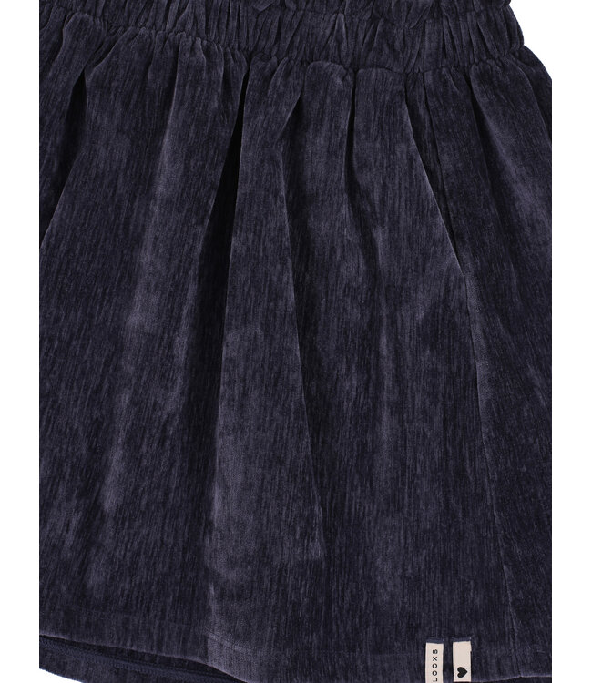 Velvet skirt Dark Blue