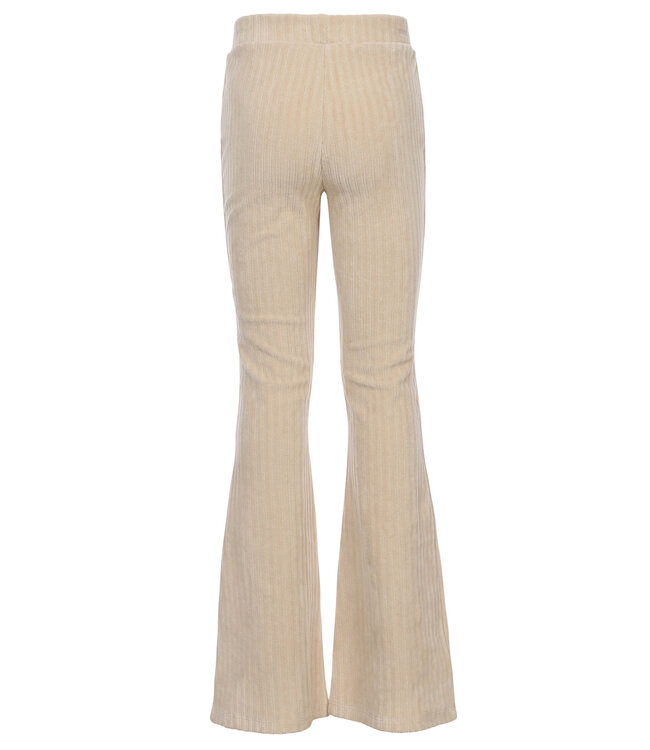 Flared corduroy pants Soft Sand