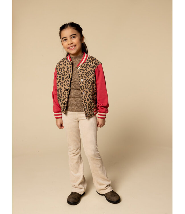 Flared corduroy pants Soft Sand