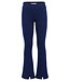 Flared broek jaquard Blue Hearts