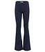 Flared Sweat Pants Dark Blue
