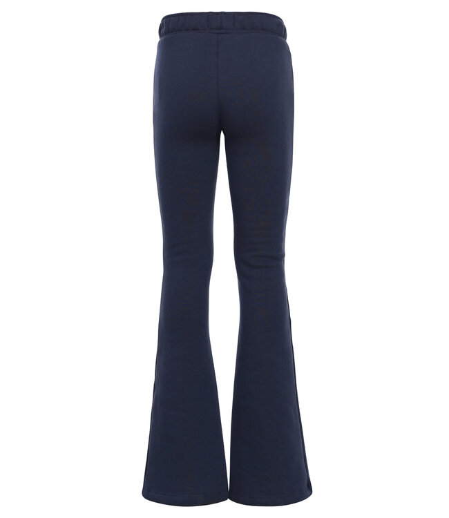 Flared Sweat Pants Dark Blue