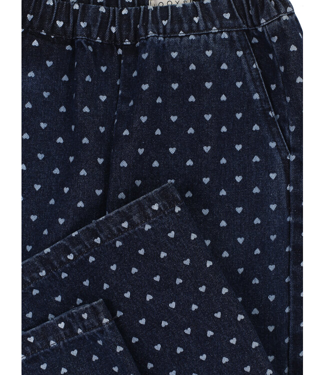 Wide leg Denim Hearts