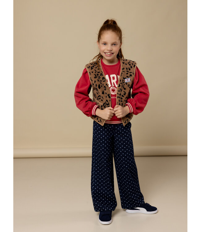 Wide leg Denim Hearts