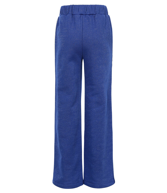 Sporty Sweat pants Kobalt Lurex