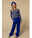 Sporty Sweat pants Cobalt Lurex