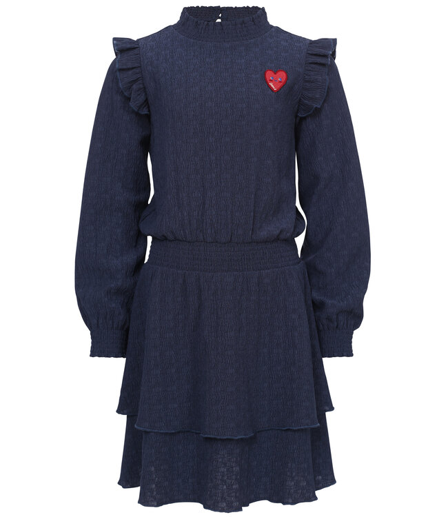 Dress Crincle Dark Blue