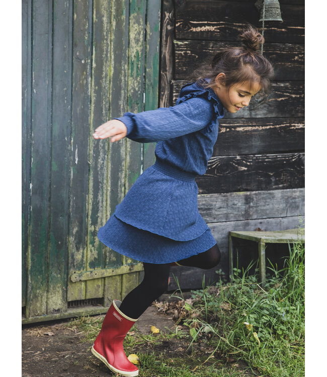 Jurkje krinkel Donker Blauw