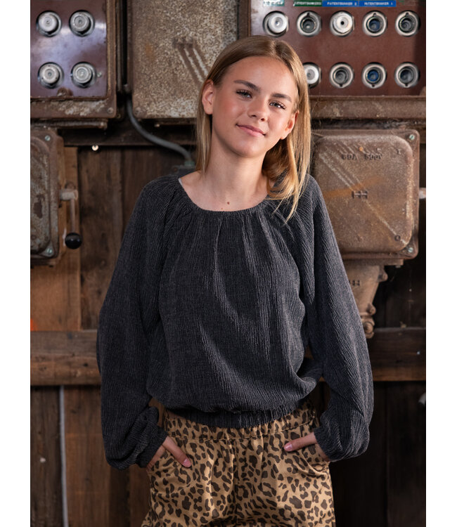 Antra crincle top washed look