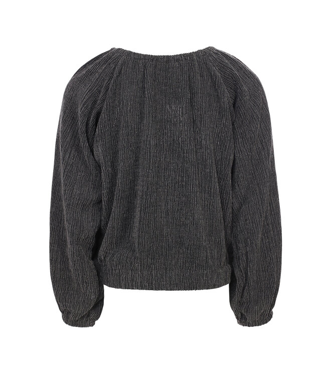 Antra krinkel top washed look