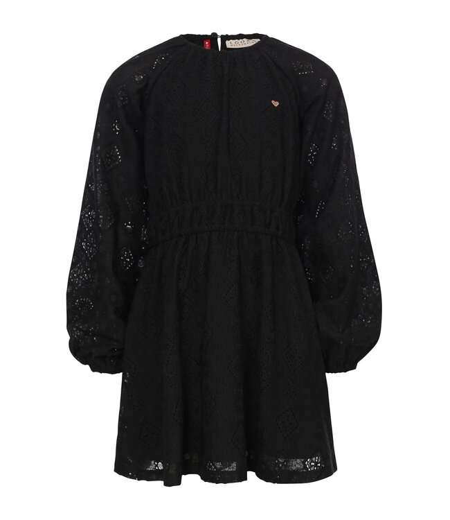 Zwart jurkje Lace Look