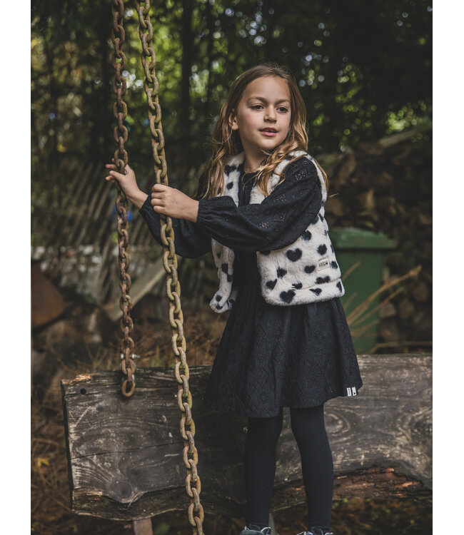 Zwart jurkje Lace Look