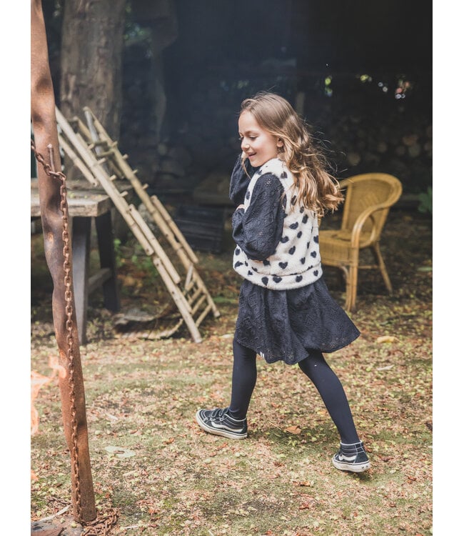 Zwart jurkje Lace Look