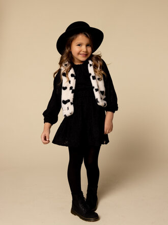 LOOXS Little Gilet Offwhite Hearts LOOXS Little Gilet Offwhite Hearts