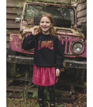 LOOXS Little Sweater Zwart Love