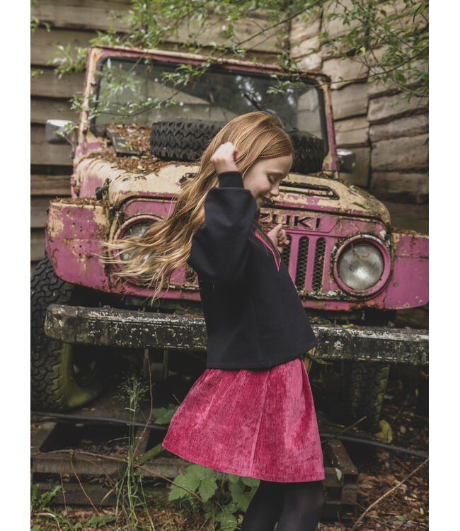 Velvet skirt Pink Rose