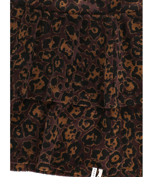 Velours skirt Velvet Leopard