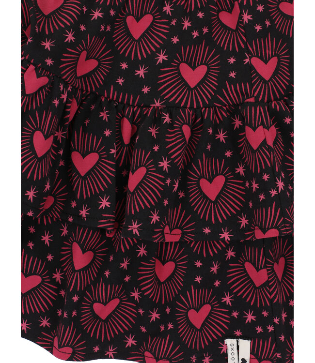 Sweat rokje Boho Hearts