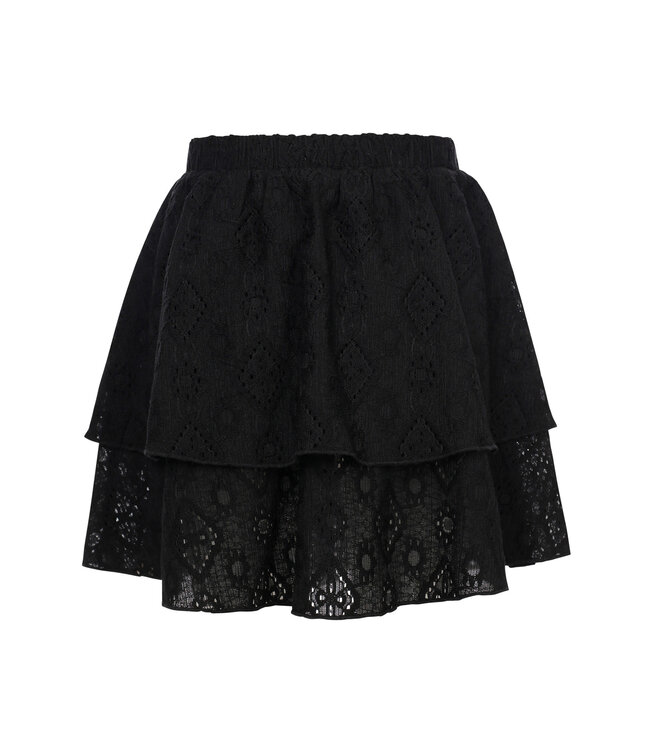 Zwart rokje Lace Look