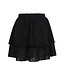 Black skirt Lace Look