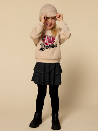 LOOXS Little Zwart rokje Lace Look LOOXS Little Zwart rokje Lace Look