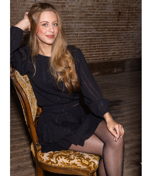 Blouse top Zwart Viscose