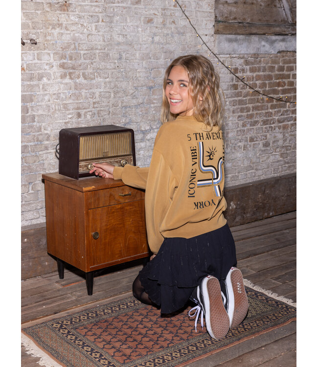 Sweater  Viscose Camel 5th Avenue