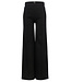 Wide leg sweat pants Black