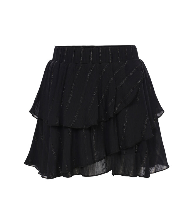 Skort Zwart Viscose