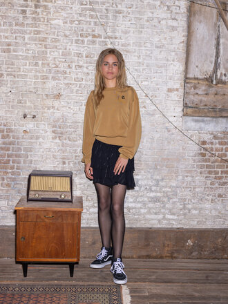 LOOXS 10sixteen Skort Zwart Viscose LOOXS 10sixteen Skort Zwart Viscose