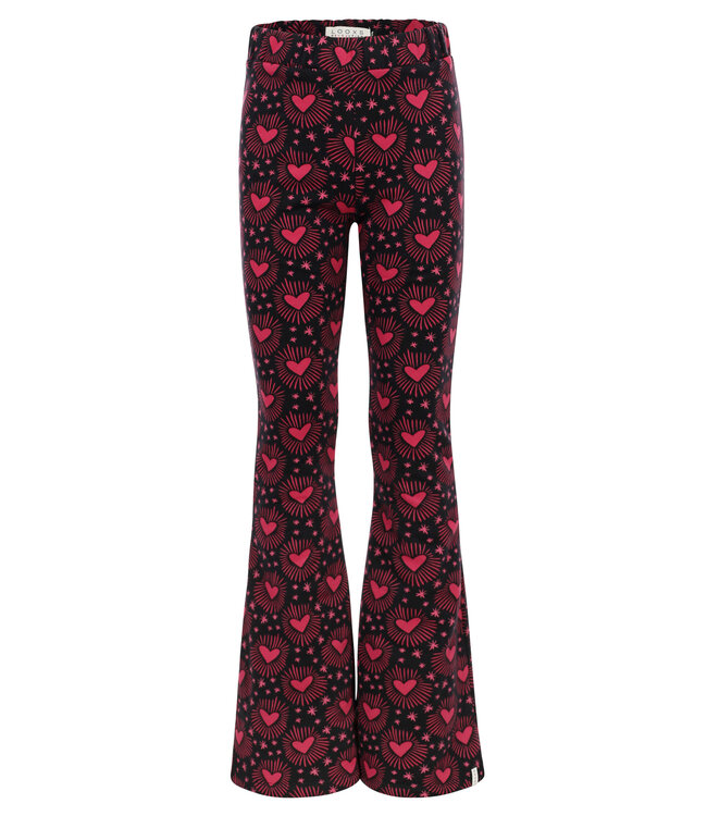 Flared sweat pants Boho Hearts