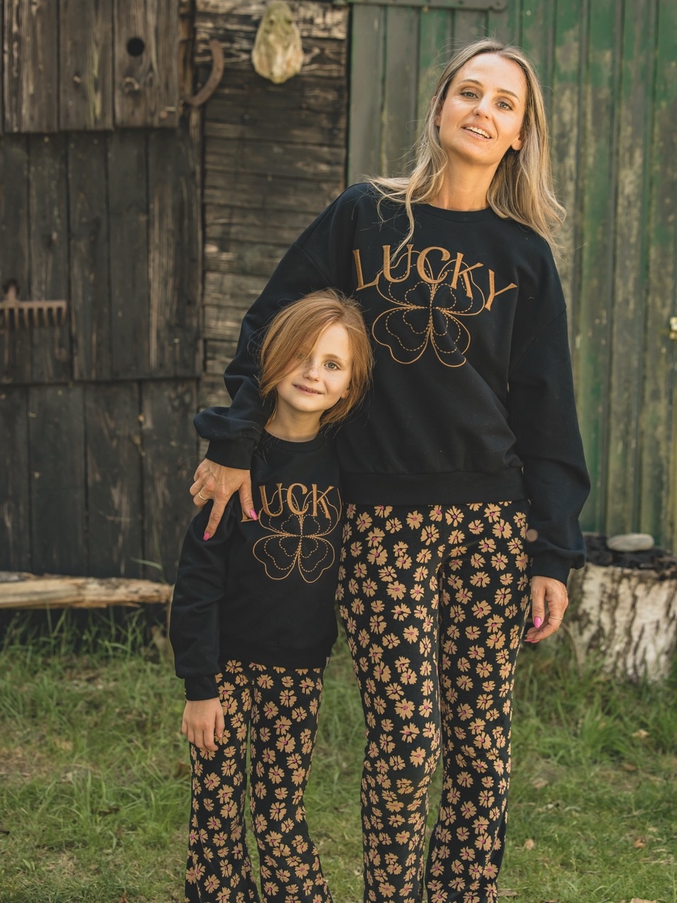 LXS SWEATER GRAPHITE LUCKY