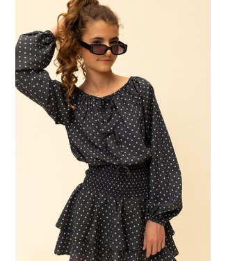 LOOXS 10sixteen Blouse Strikjes Midnight Stars