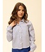 Blouse Gestreept Kobalt