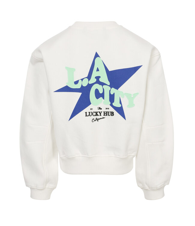 Sweater Wit L.A. City