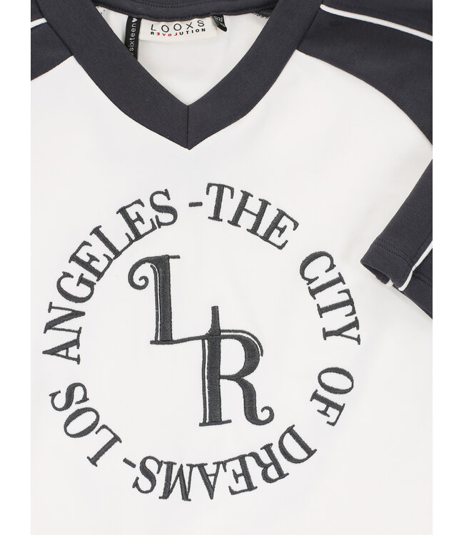 Cropped Raglan-T-Shirt
