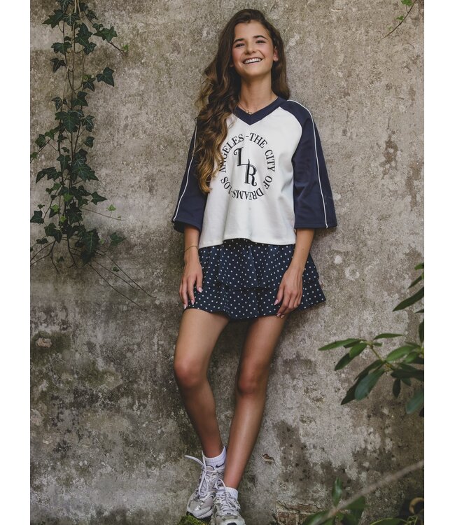 Cropped Raglan-T-Shirt