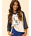 Cropped Raglan-T-Shirt