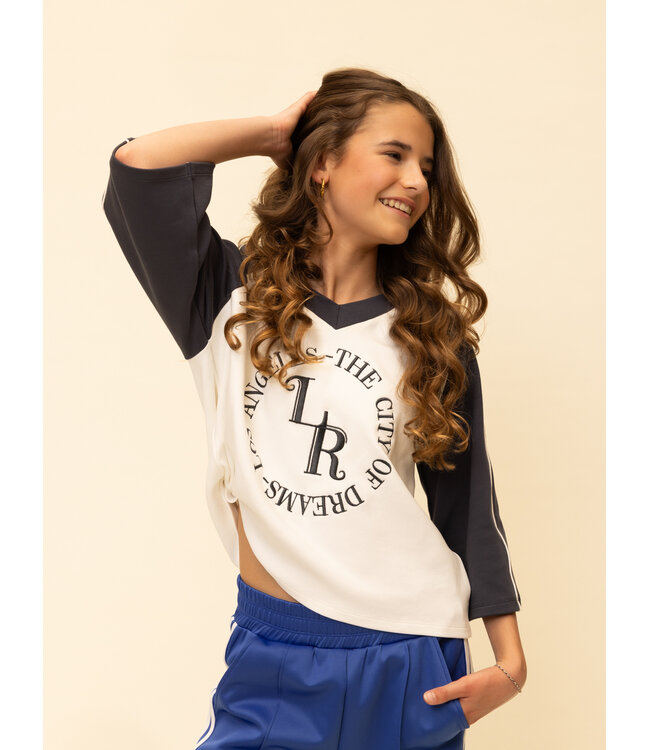 Cropped Raglan-T-Shirt
