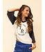Cropped Raglan-T-Shirt