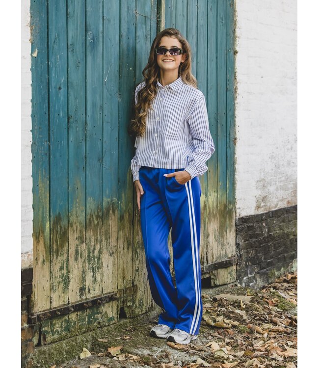 Sporty sweat pants Kobalt