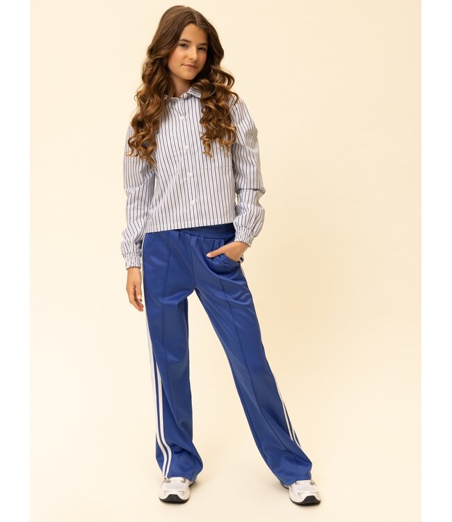 Sweat pants wide leg Cobalt